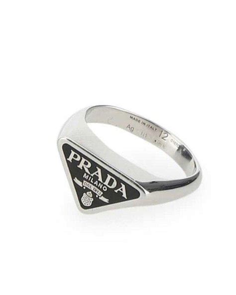 prada triangle ring|prada rings for sale.